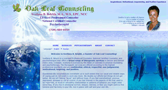 Desktop Screenshot of oakleafcounseling.com